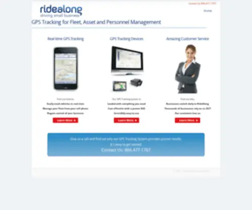 Goridealong.com(GPS Fleet Management for Small Businesses) Screenshot