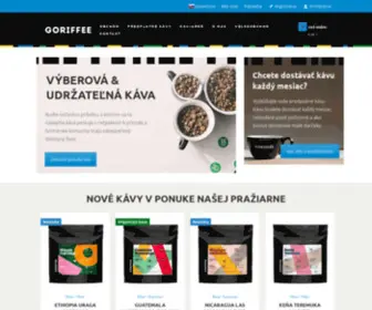 Goriffee.com(Goriffee roastery) Screenshot