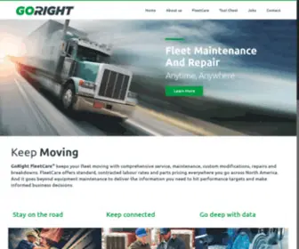 Gorightfleet.com(Fleet management systems) Screenshot
