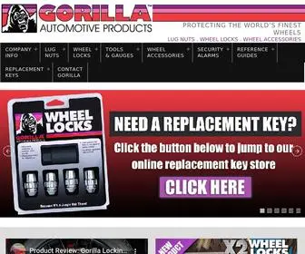 Gorilla-Auto.com(Gorilla Automotive Products) Screenshot