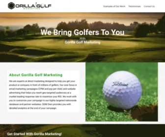 Gorillagolfmarketing.com(Gorilla Golf Marketing) Screenshot