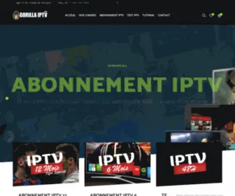 Gorillaiptv.com(Gorillaiptv) Screenshot