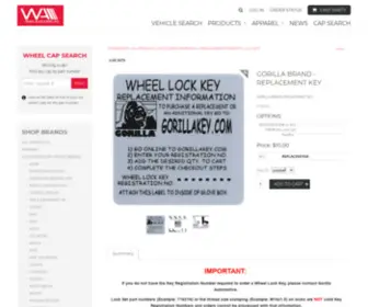 Gorillakey.com(To order a replacement Gorilla lock key) Screenshot