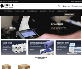 Gorillapaper.com(Gorilla Paper Thermal Paper Rolls Wholesaler Importer) Screenshot
