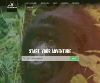 Gorillasights.com(Gorilla Safaris) Screenshot