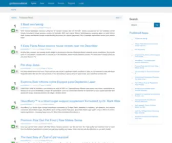 Gorillasocialwork.com(Kliqqi is an open source content management system) Screenshot