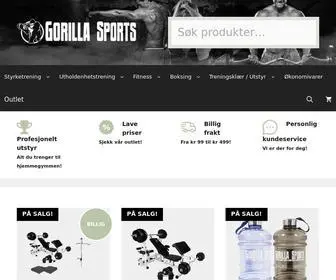 Gorillasports.no(Høy Kvalitet) Screenshot