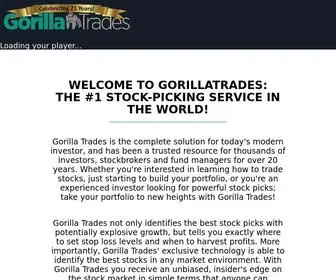 Gorillatrades.com(Gorilla trades) Screenshot