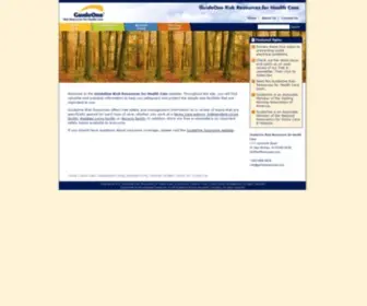 Goriskresources.com(Safety and Management Resources for Home Care Agencies) Screenshot