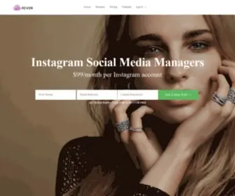 Goriverg.com(Instagram Social Media Managers) Screenshot