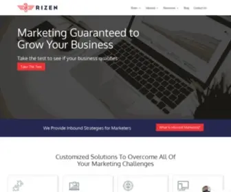 Gorizen.com(Growth Marketing Agency) Screenshot