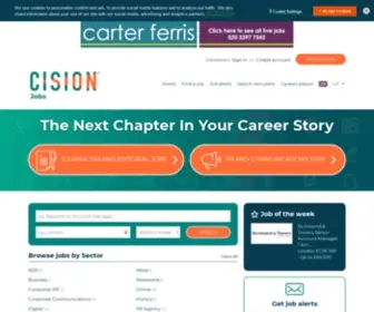 Gorkanajobs.co.uk(Cision Jobs) Screenshot