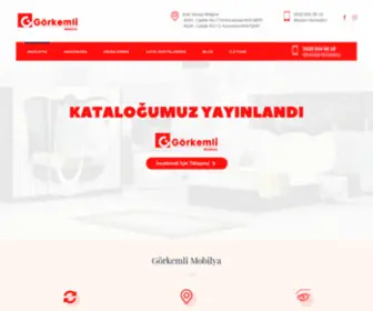 Gorkemlimobilya.com(Yatak Odası Takımları Yemek Odası Takımları Yatak) Screenshot