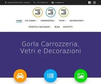 Gorla.ch(Carrozzeria, Vetri e Decorazioni) Screenshot