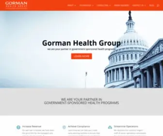 Gormanhealthgroup.com(Gorman Health Group) Screenshot
