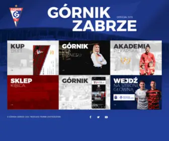 GornikZabrze.pl(Górnik) Screenshot