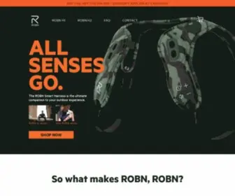 Gorobn.com(The ROBN Smart Harness is a new way to appreciate any active experience) Screenshot