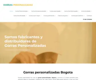 Gorraspersonalizadasbogota.com.co(Gorras personalizadas Bogota) Screenshot