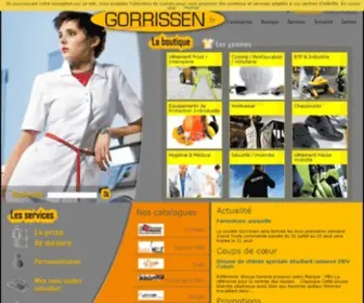 Gorrissen.fr(Gorrissen) Screenshot