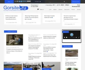 Gorsite.ru(это информационный портал) Screenshot