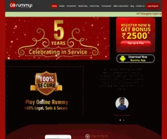 Gorummy.com(Play Online Rummy at Gorummy) Screenshot