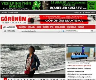 GorunumGazetesi.com.tr(Ana Sayfa) Screenshot