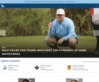 Gorwuhawks.com(Roger Williams University Athletics) Screenshot