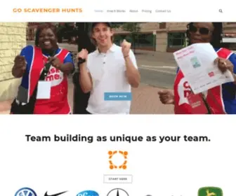 Goscavengerhunts.com(GO Scavenger Hunts) Screenshot