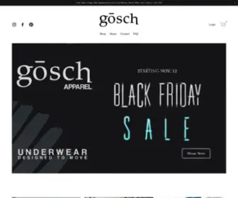 Goschapparel.com(Gosch apparel) Screenshot