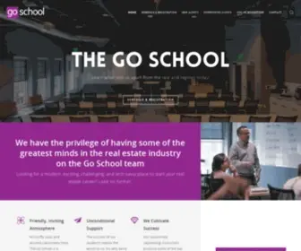 Goschool.biz(Go School of Real Estate) Screenshot