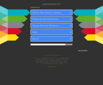 Goschoolwise.com(Goschoolwise) Screenshot