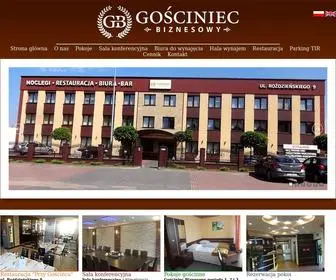 Gosciniecbiznesowy.pl(Noclegi) Screenshot
