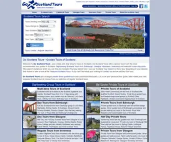 Goscotlandtours.com(Go Scotland Tours) Screenshot