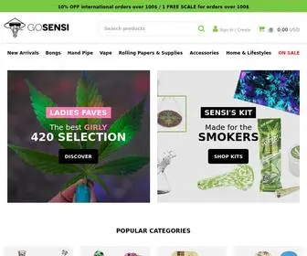 Gosensi.com(Best Online Headshop) Screenshot