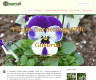 Goserud.com(Garden hoes) Screenshot