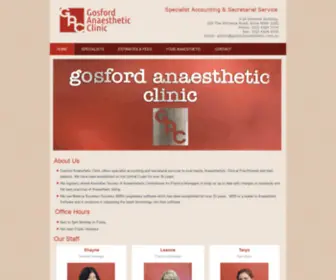 Gosfordanaesthetic.com.au(Gosford Anaesthetic Clinic) Screenshot