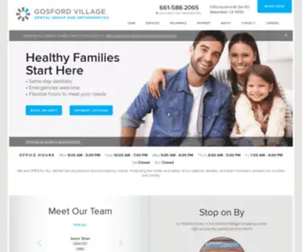 Gosfordvillagedentalgroup.com(Bakersfield Dentistry) Screenshot