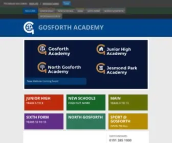 Gosforthacademy.org.uk(Gosforthacademy) Screenshot