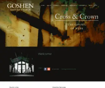 Goshenbaptist.org(Goshen Baptist Church) Screenshot