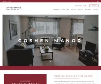 Goshenmanor.com(Goshen) Screenshot