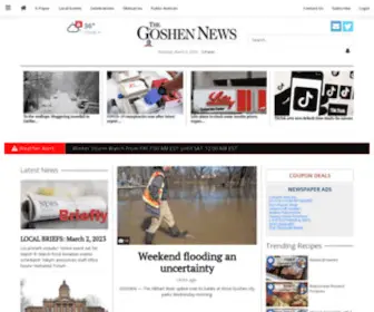 Goshennews.com(Goshen news) Screenshot