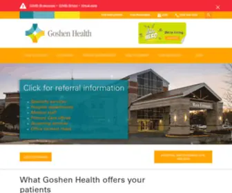 Goshenphysicians.org(Provider Quick Guide) Screenshot