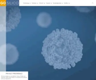 Gosilico.com(The future of biopharmaceutical process development) Screenshot