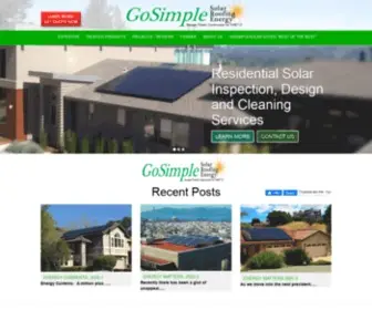 Gosimplesolar.com(The Investment that Guarantees Returns) Screenshot