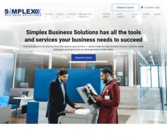 Gosimplex.com(Managed IT Services Anaheim) Screenshot