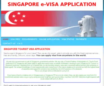 Gosingapore.sg(SINGAPORE ONLINE VISA APPLICATION) Screenshot