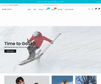 Goskishop.com(GoSki Shop) Screenshot