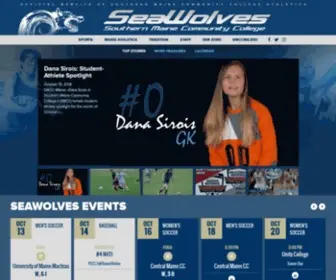 Gosmccseawolves.com(Southern Maine CC Athletics) Screenshot