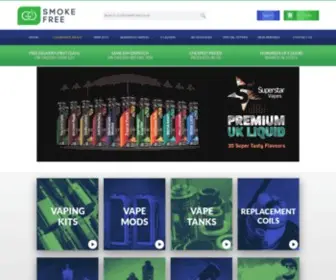 Gosmokefree.co.uk(Vape UK) Screenshot