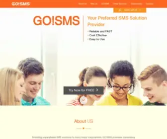 Gosms.com.my(Page Redirection) Screenshot